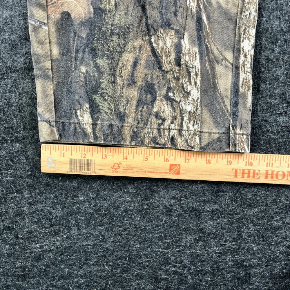 Mossy Oak Break Up Country Camo Cargo Pants Mens XL/40x28 Green Hunting Outdoor